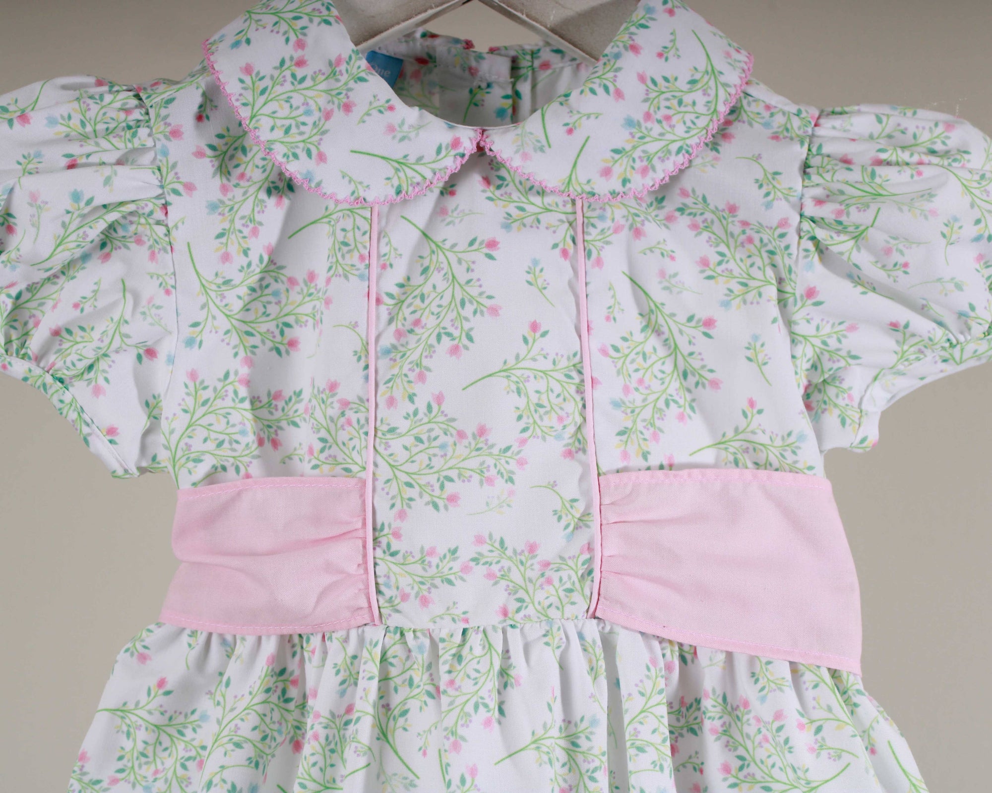 Pink Blossom Roses Lucy Dress