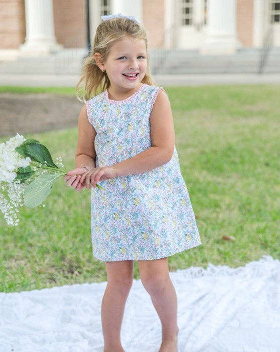 Adrian Floral A line girls dress