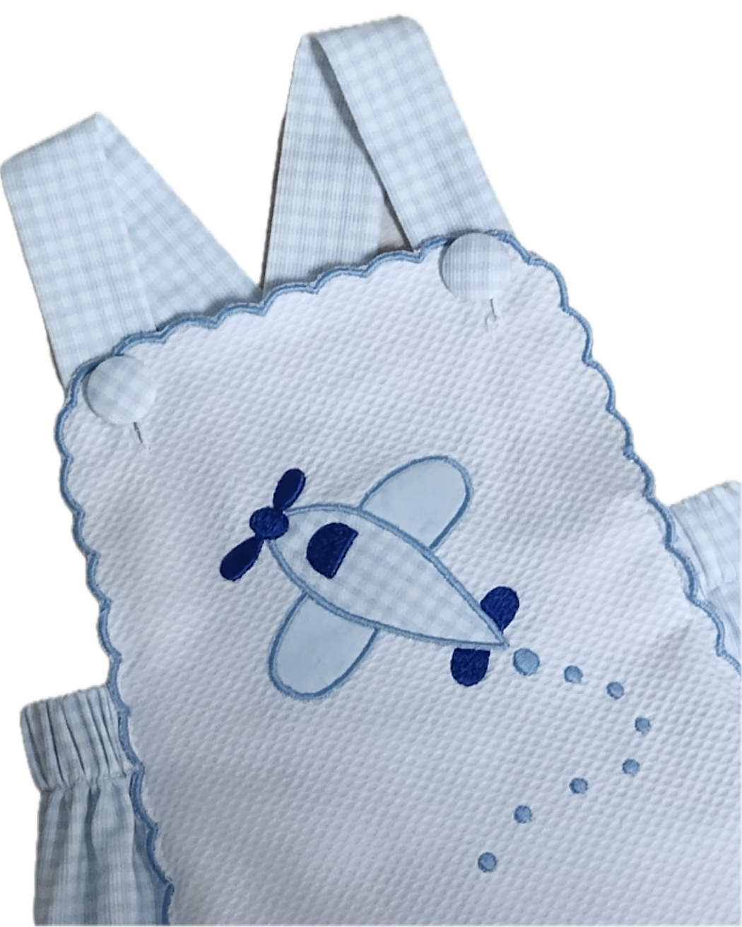 Baby Boy "Airplane Applique" Romper
