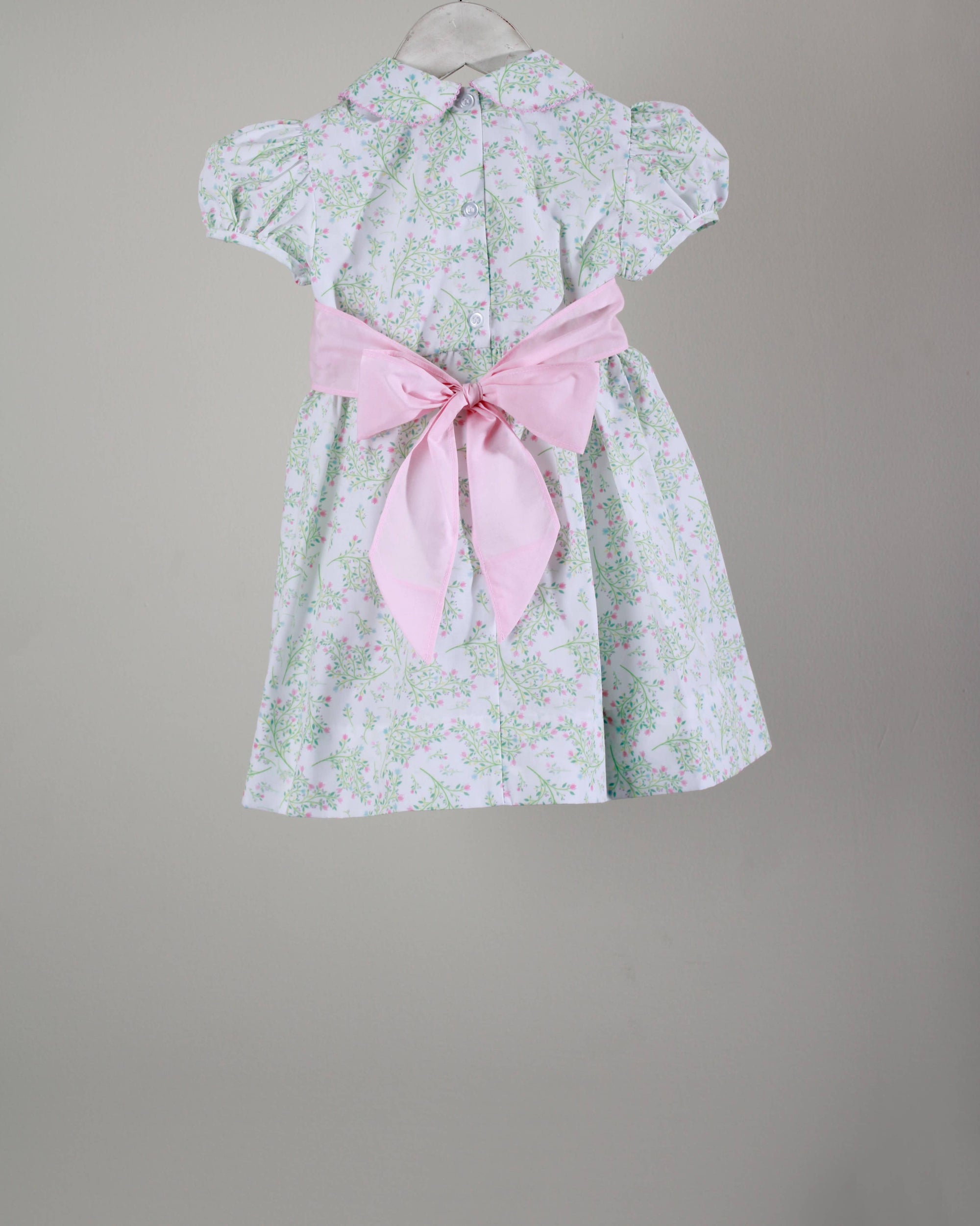 Pink Blossom Roses Lucy Dress
