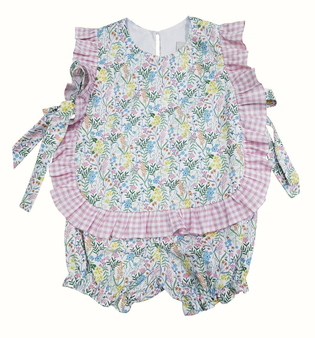 Adrian Baby Girls ruffle Bloomer set