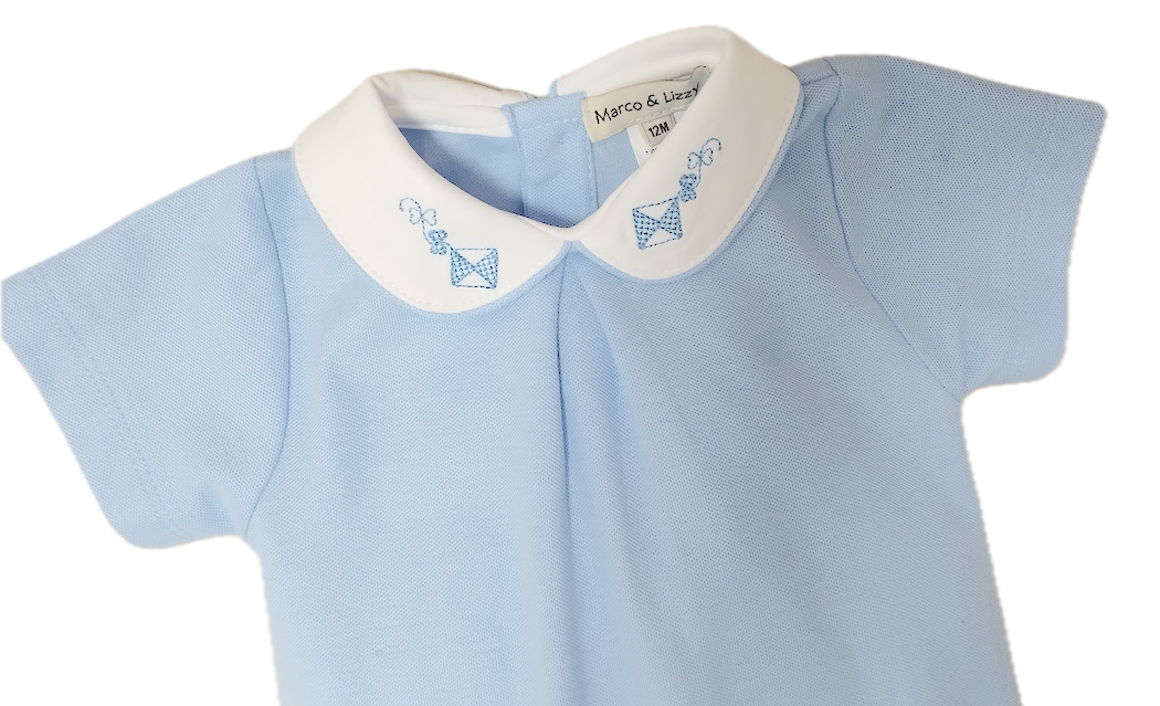 Spring Meadows boy's romper