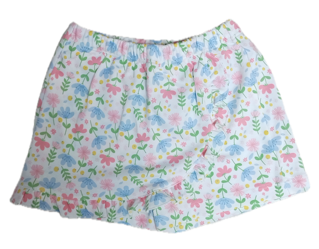 Girl's Skort Pima Cotton Palm Beach Collection